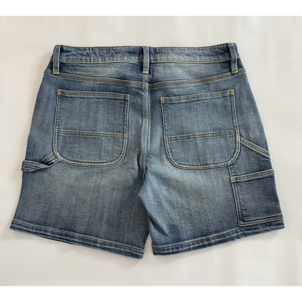 Flint and Tinder Carpenter Shorts Mens Sz 31 Stonewash Denim Huckberry NWT - Picture 2 of 14